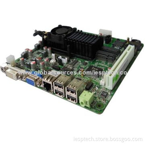 Industrial Mini-ITX Motherboard, D2550 CPU/DDR3/LAN/6COM/8USB/VGA/DVI/LVDS/Audio/MINI-SATA/PCI